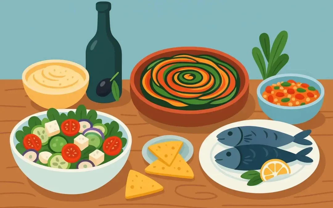 Mediterranean Diet Recipes: 7 Days of Healthy, Packed Meals
